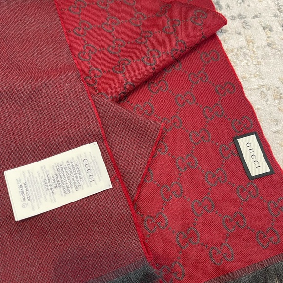 Gucci Scarf - Red (SOLD) - Picture 1 of 2